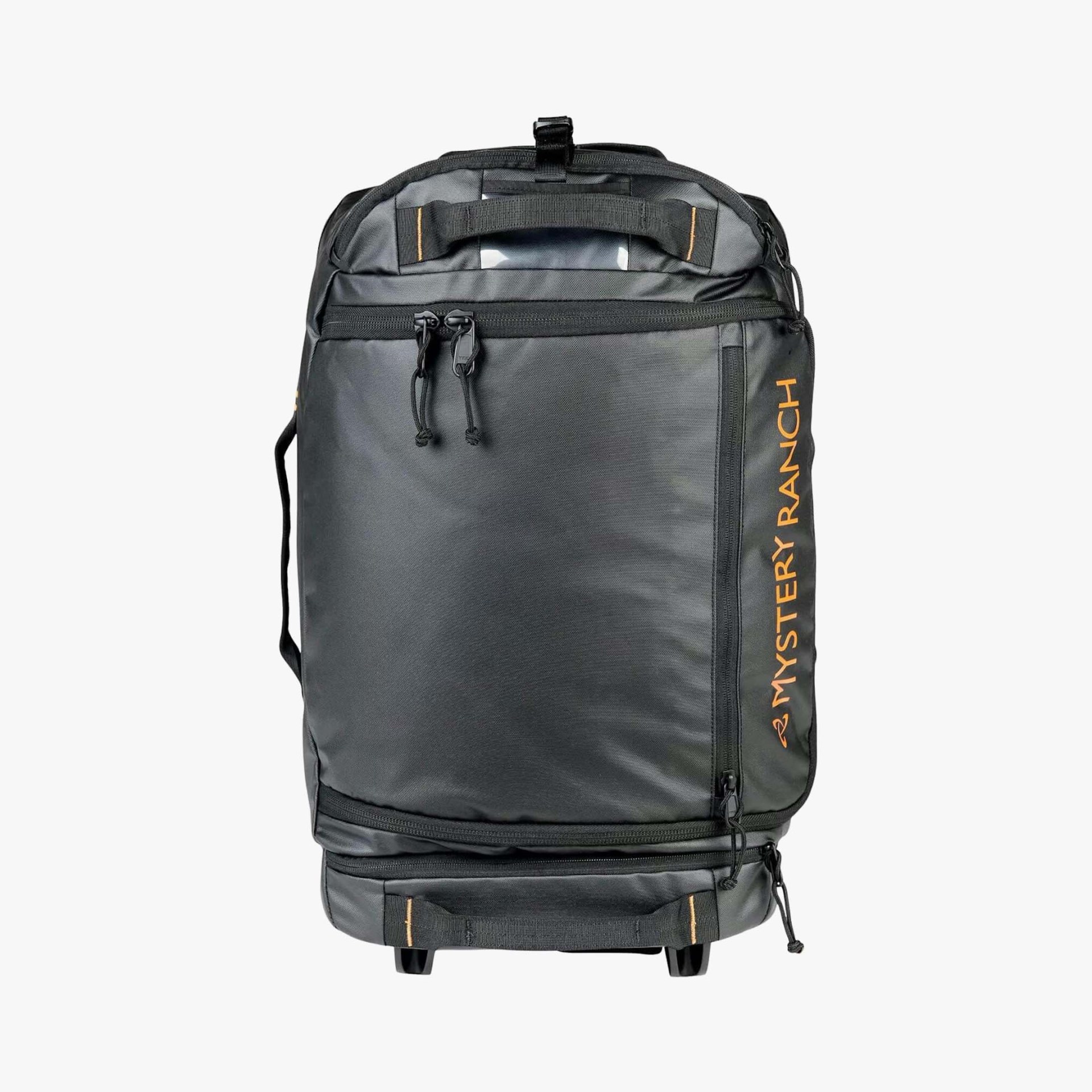 black duffel bag