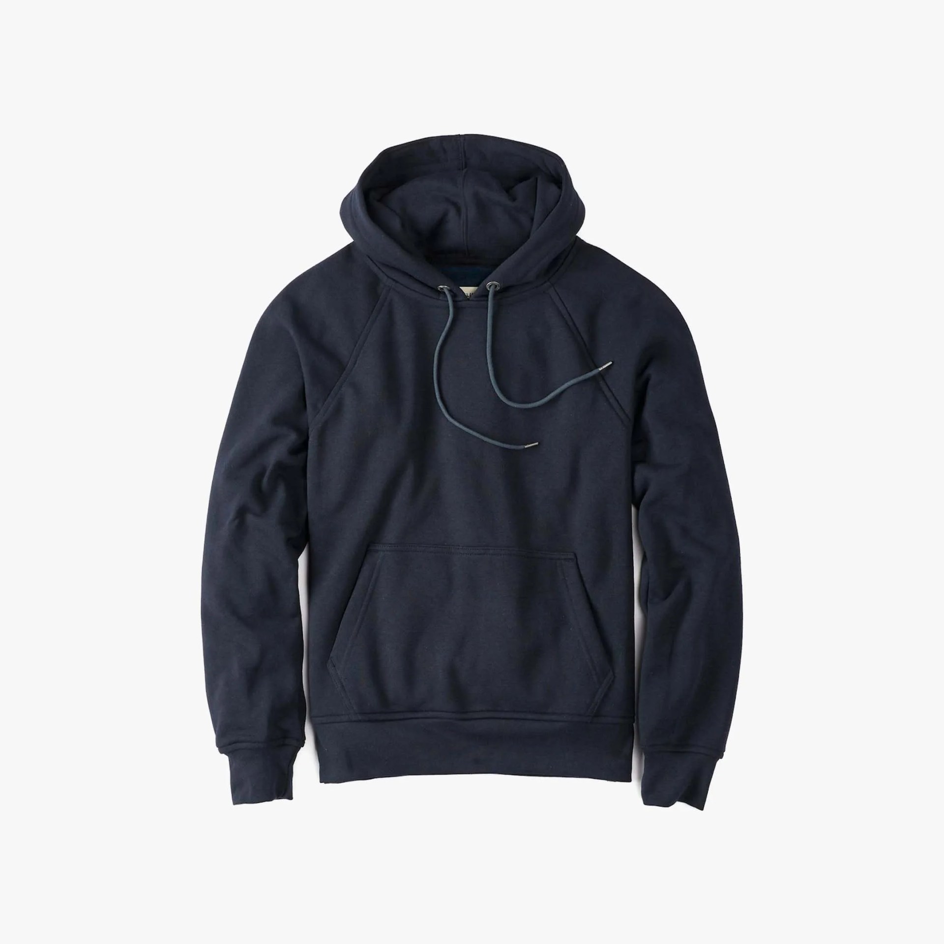 navy blue hoodie