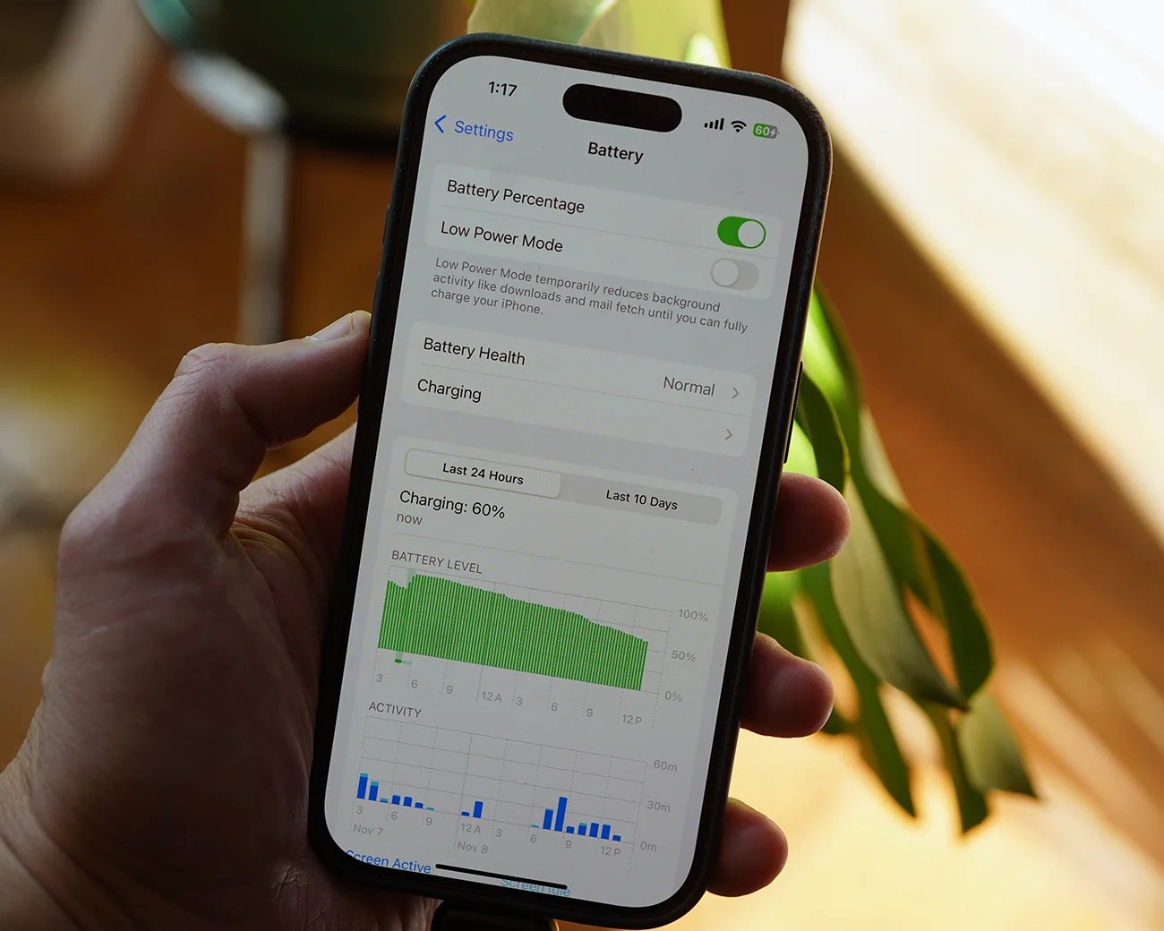 iPhone Battery Intelligence feature