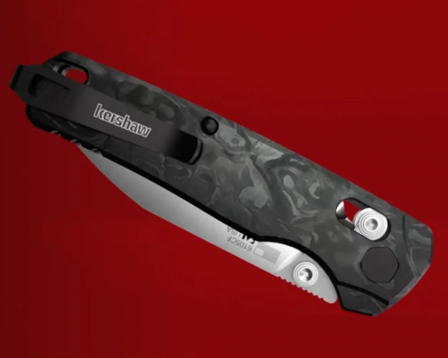 kershaw bel air folded