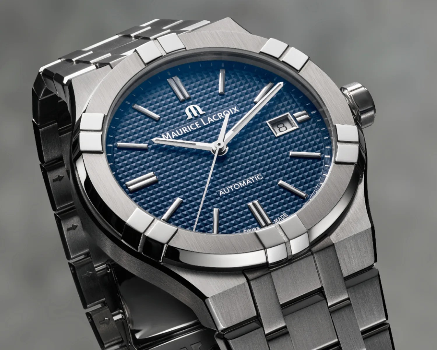 a Maurice Lacroix watch