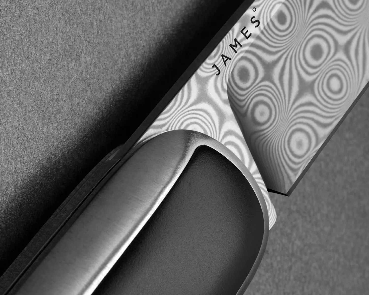 the james brand x death and co pike damasteel blade
