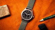 timex titanium field watch