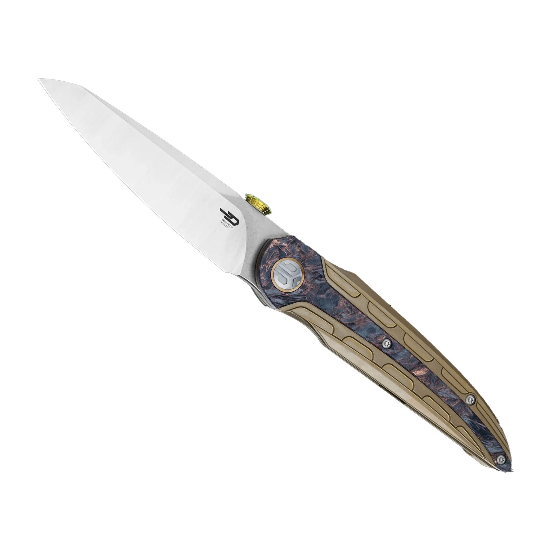 Bestech Prydwen knife on white background
