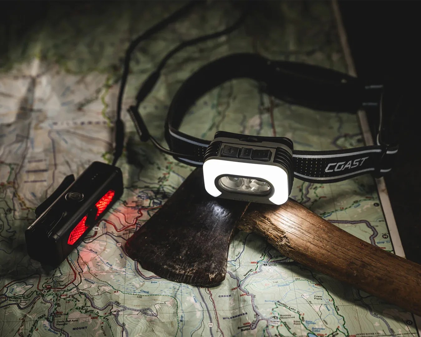 Coast RL35R Voice Controlled Headlamp