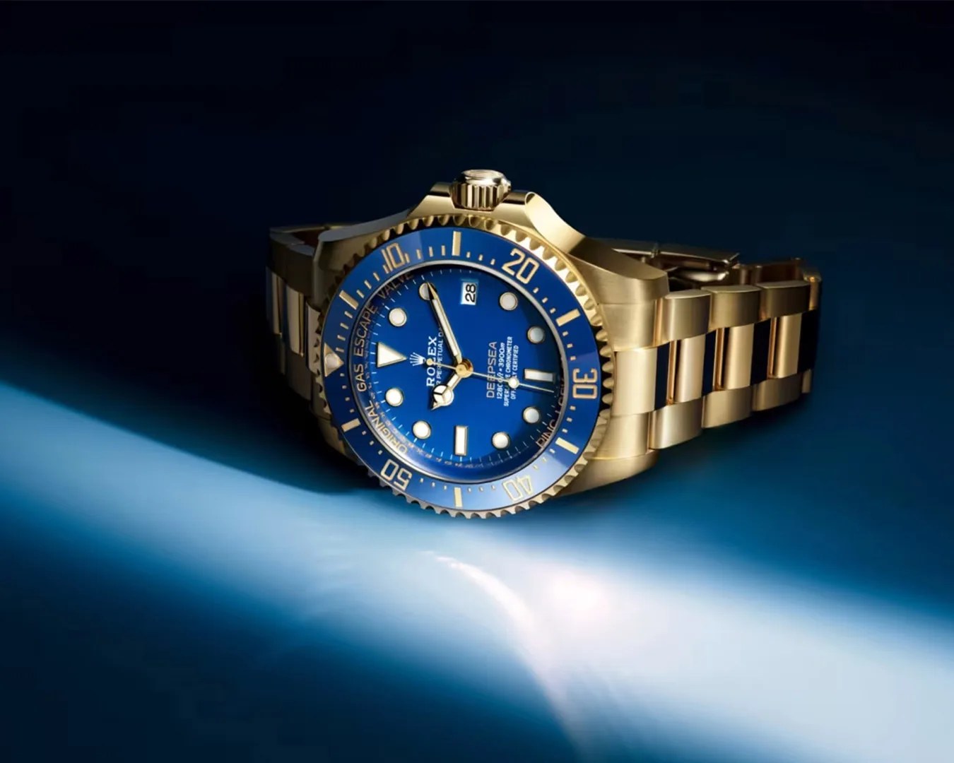 Rolex Deepsea Yellow Gold Watch
