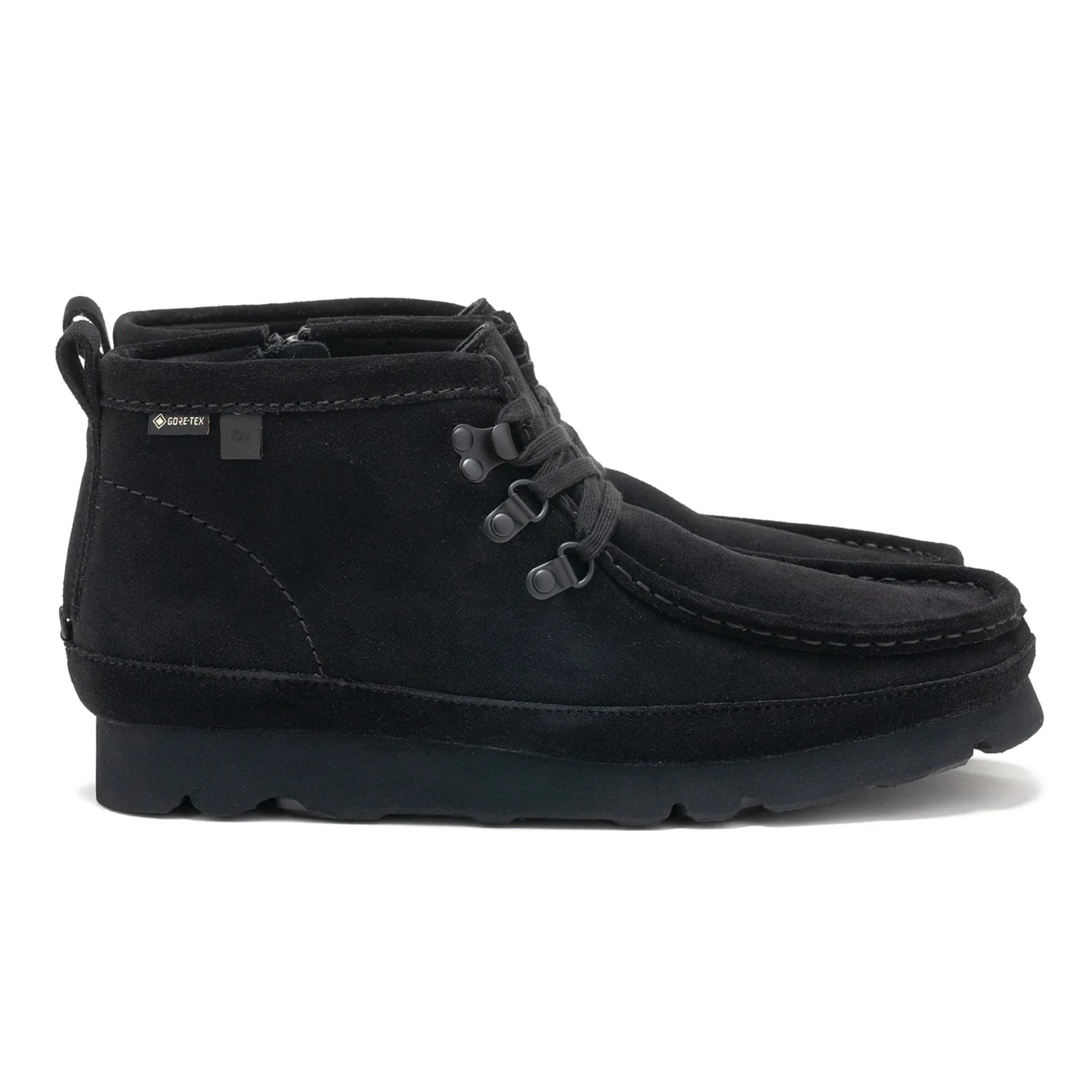 Clarks x Daiwa Anglers Walabee GTX SPs on white background