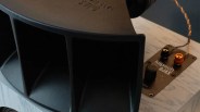 Macro shot of top of Klipsch x Ojas kO-R1 Loudspeaker