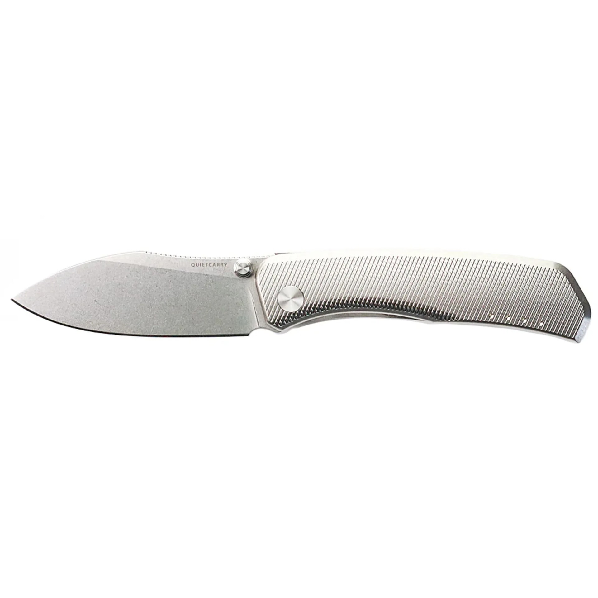 Quiet Carry The Catch knife on white background