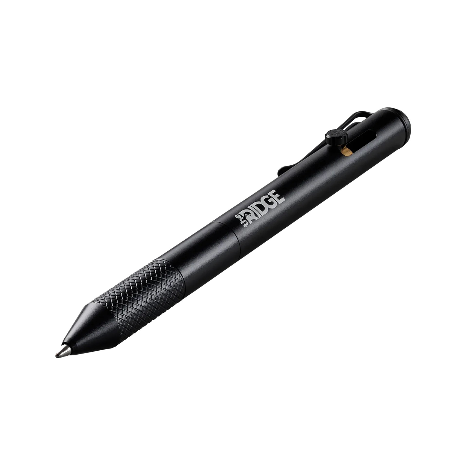 The Ridge Bolt Action Pen on white background