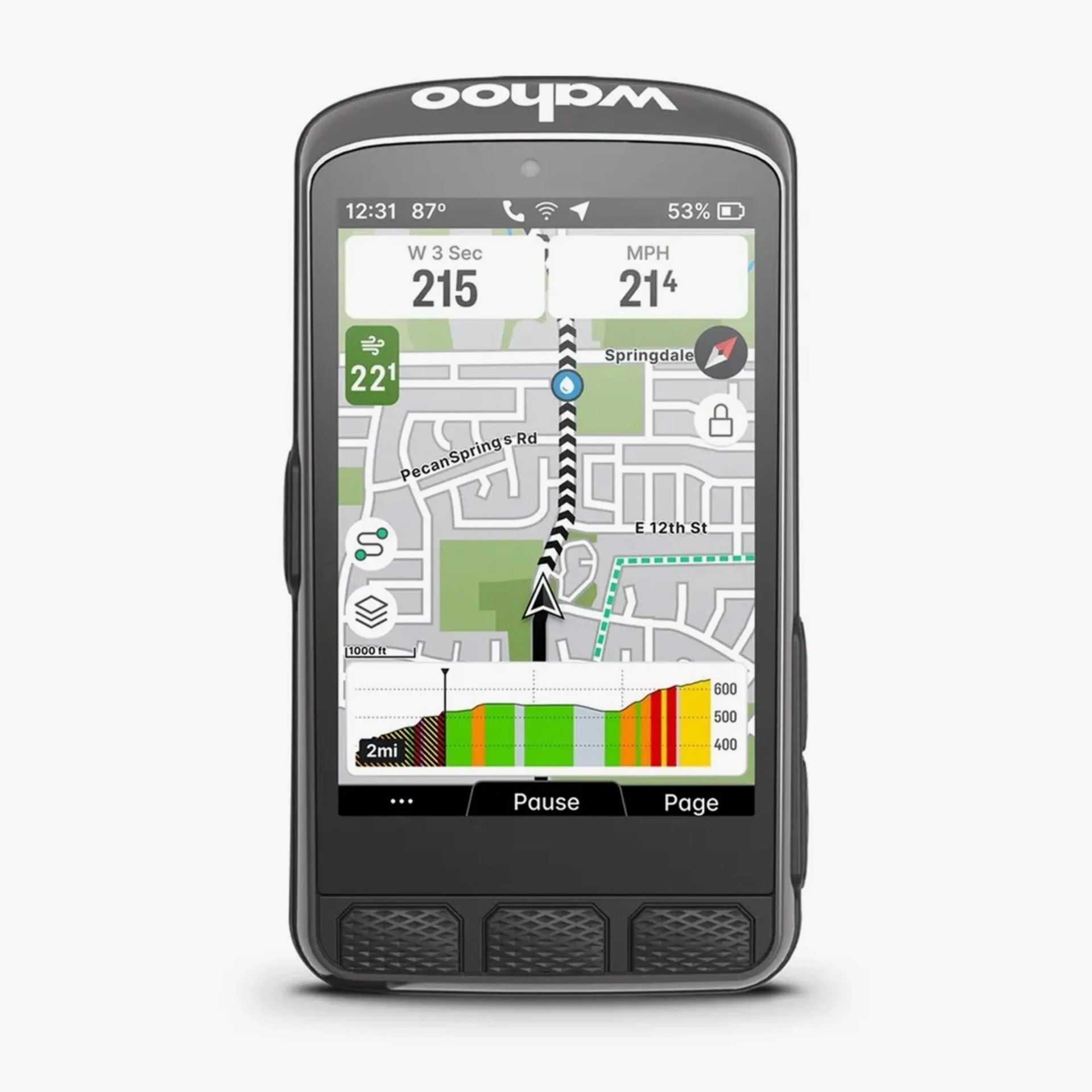 Wahoo ELEMNT ACE GPS Bike Computer embed