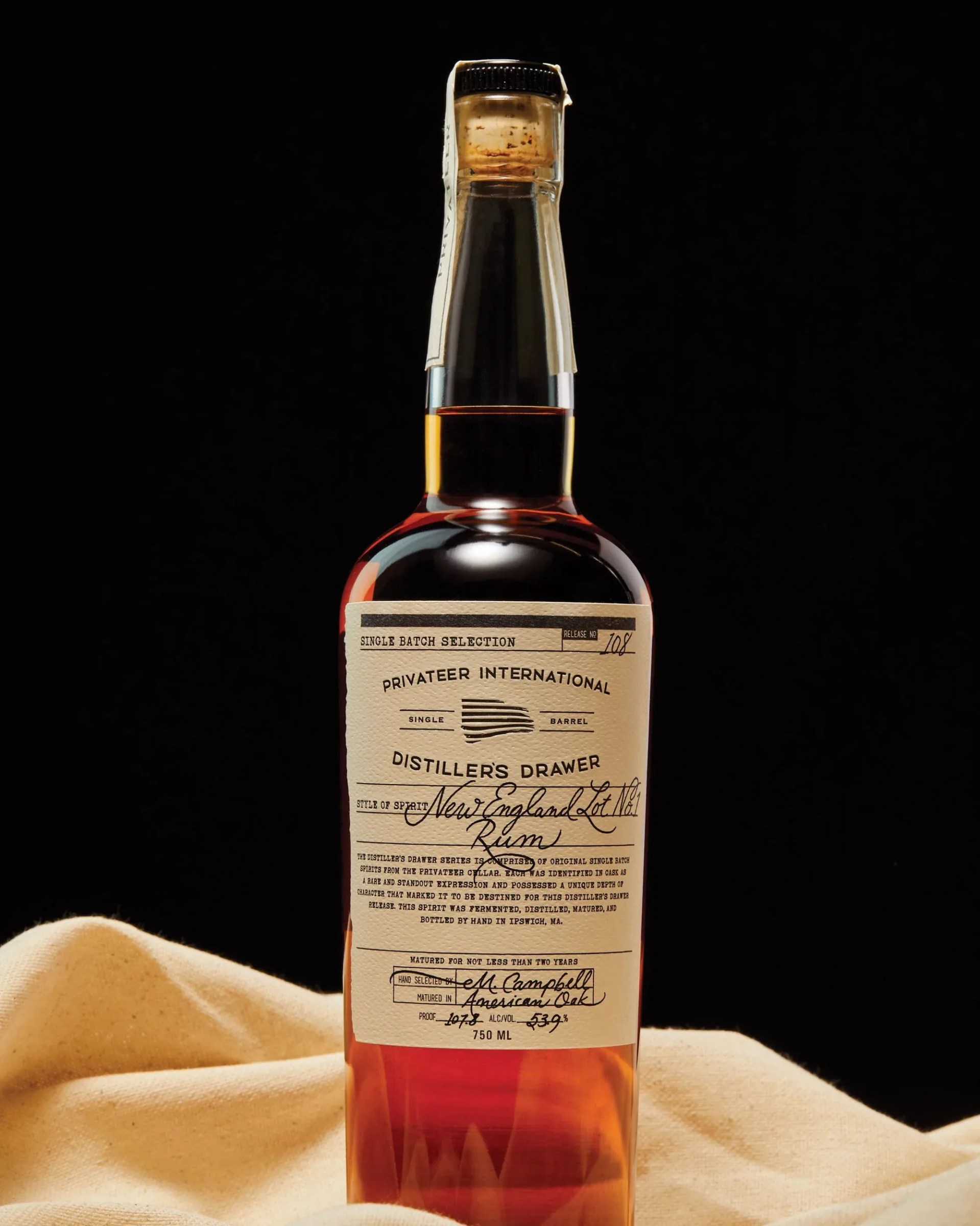 rum bottle
