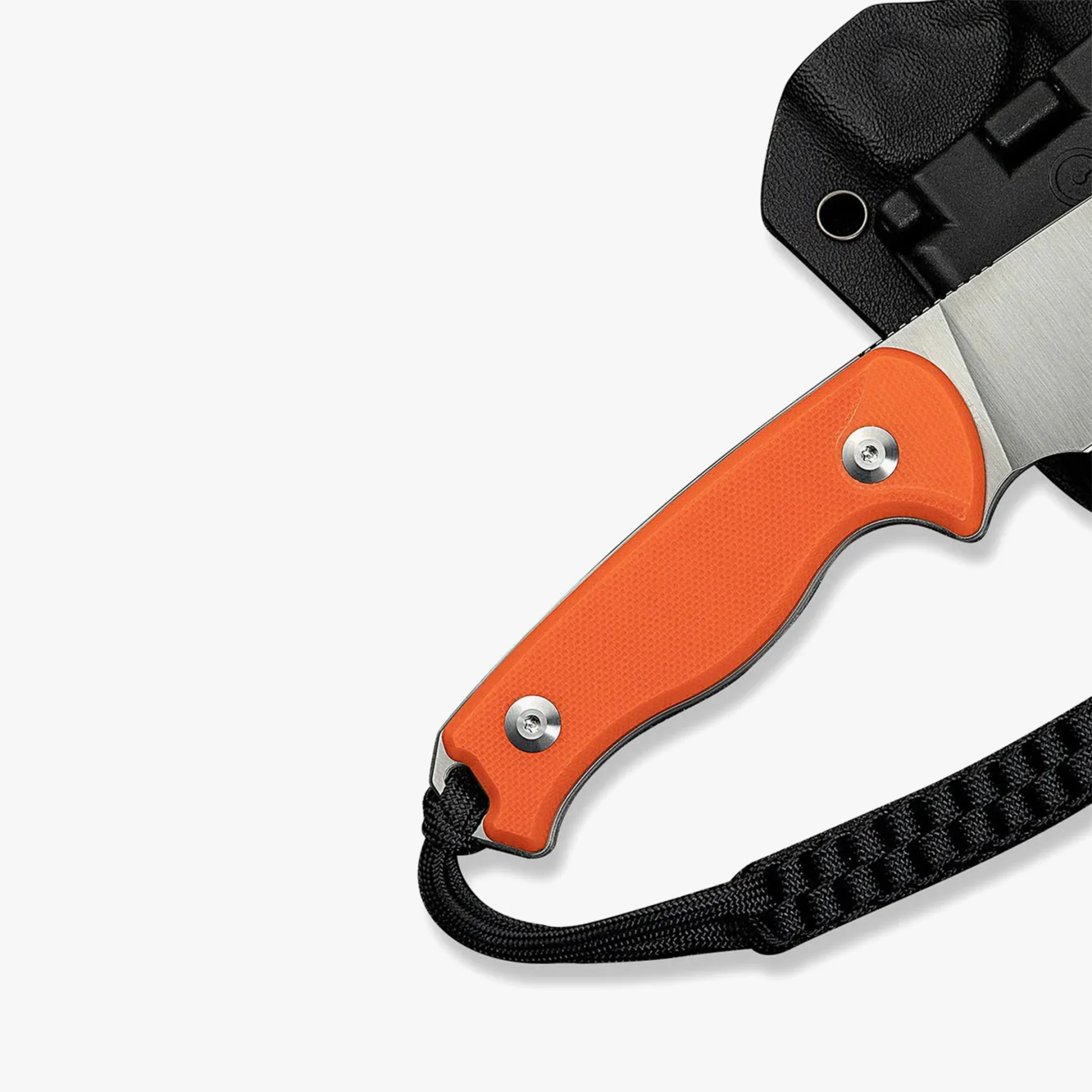 Civivi knife with orange handle