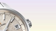 a close up of a grand seiko watch dial