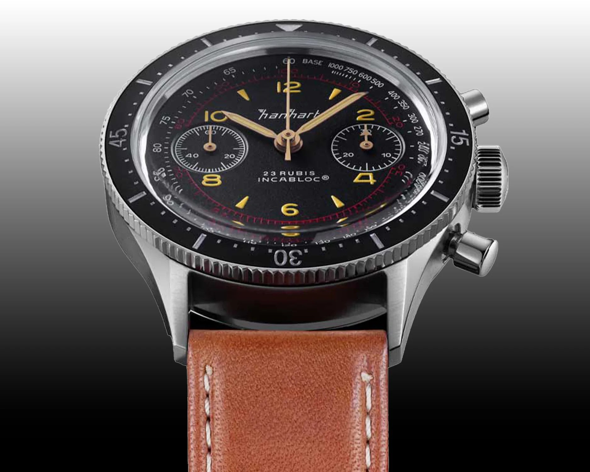 a hanhart chronograph watch