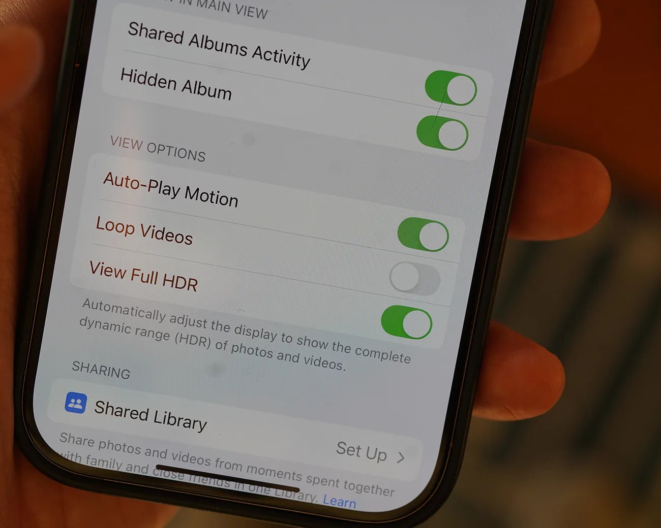 iOS.12 Photos app updates