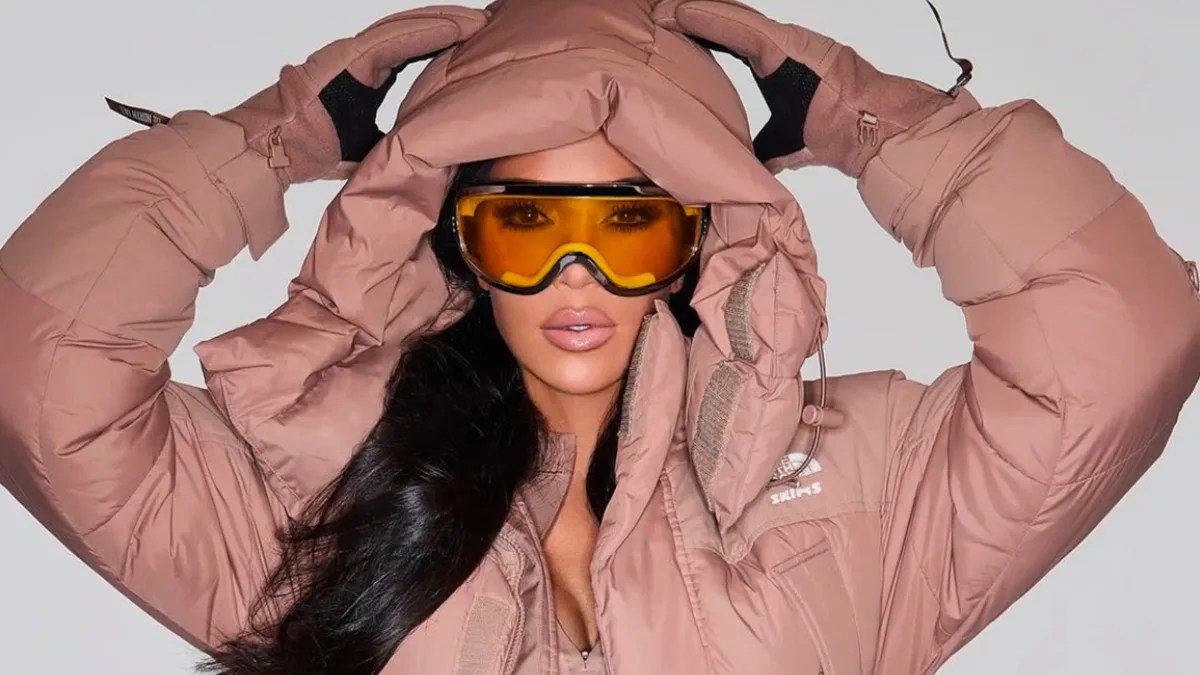 kim kardashian skims x tnf macro