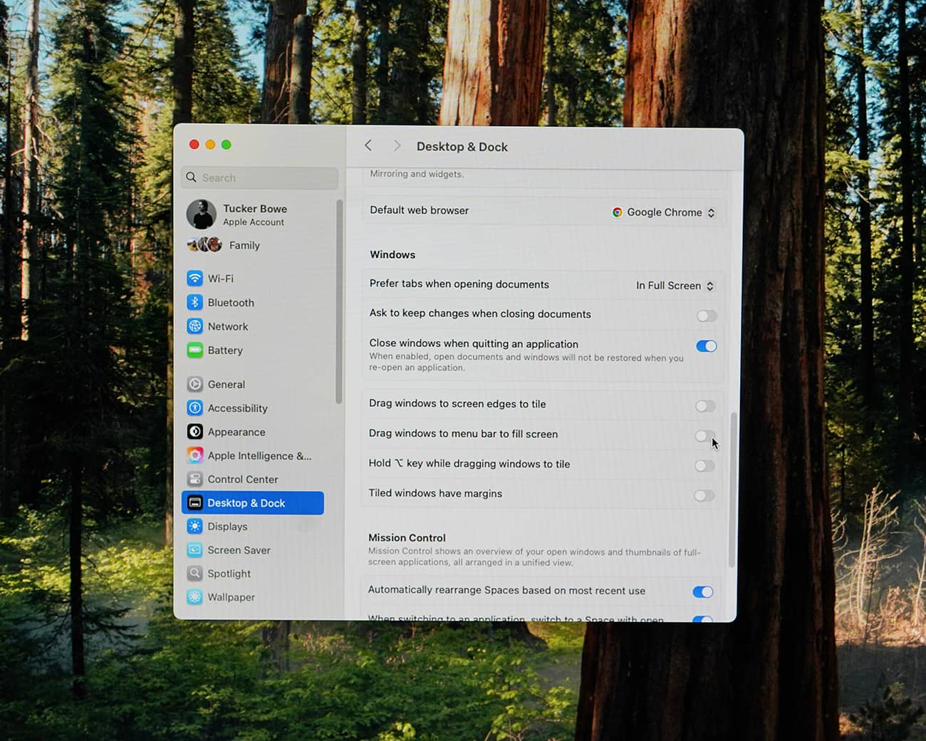 Window tiling macos