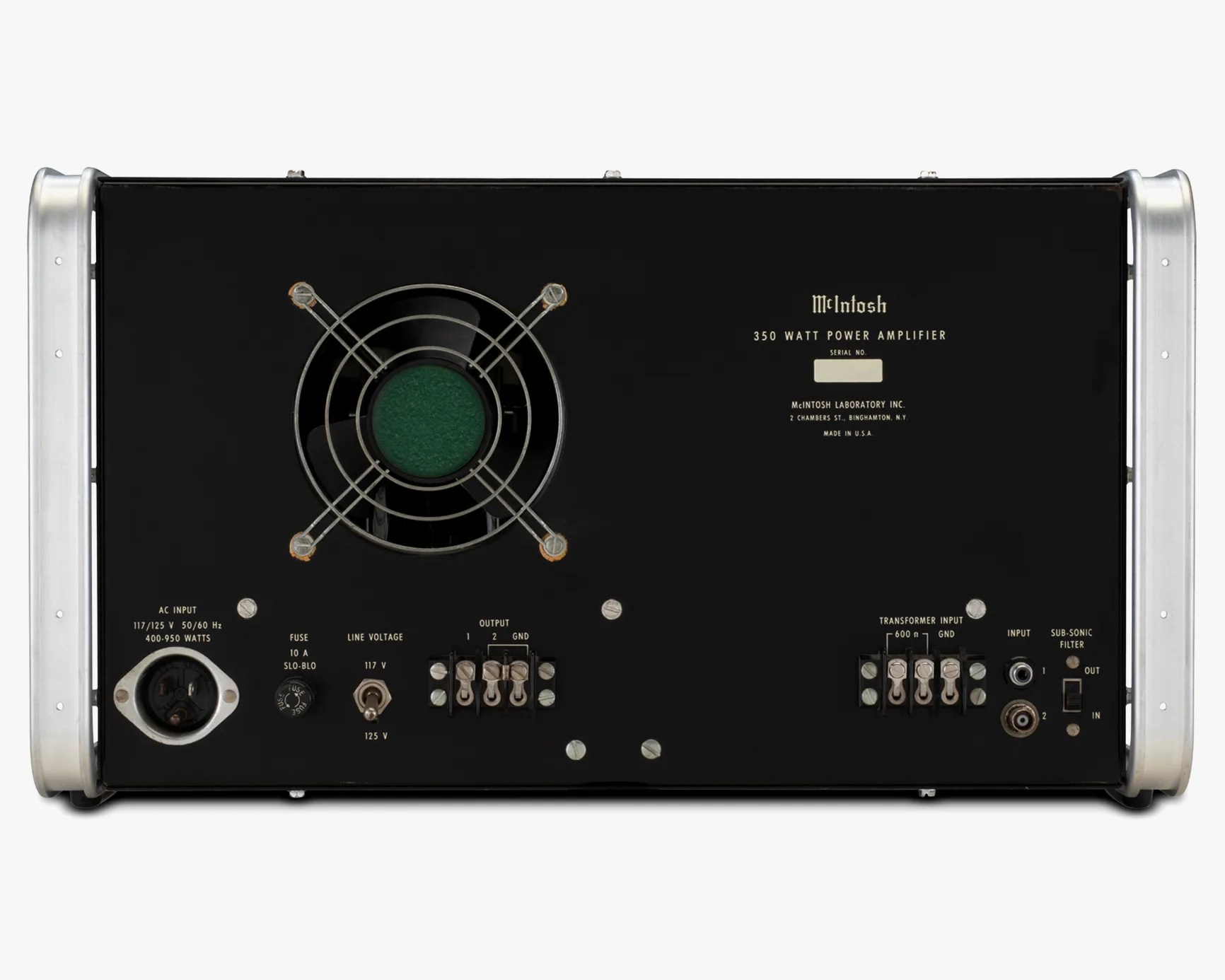 vintage McIntosh MC3500 amplifier