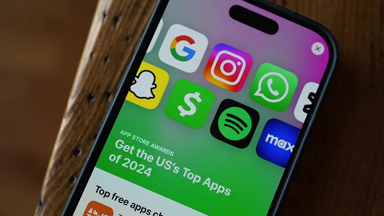 Most downloaded iPhone apps of 2024