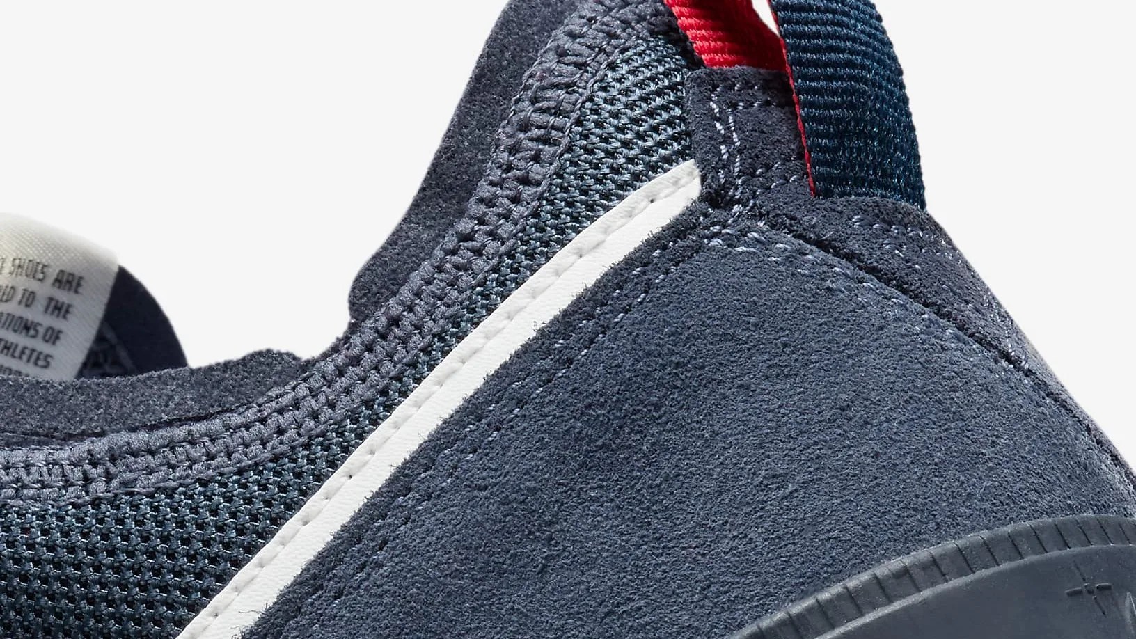 blue nike sneaker