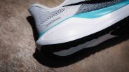 heel of nike running shoe