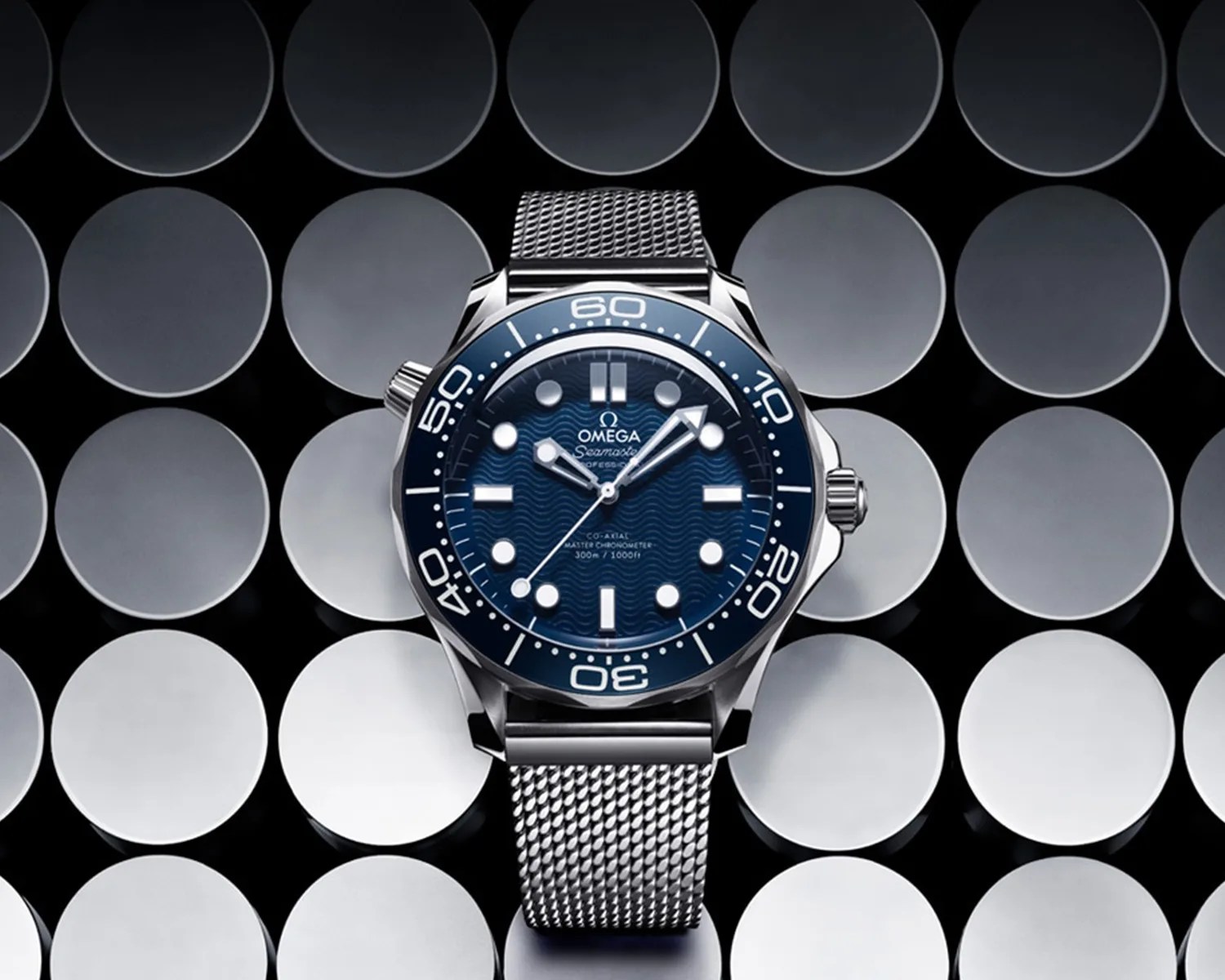 an omega seamster james bond watch
