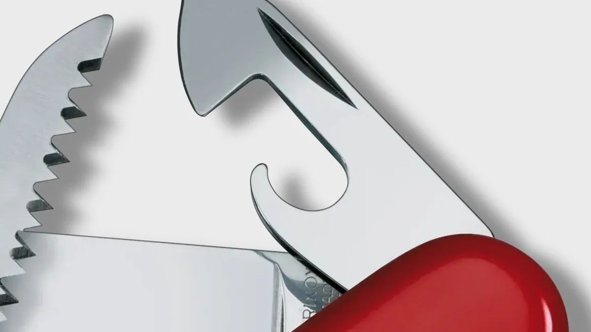 swiss army knife can opener