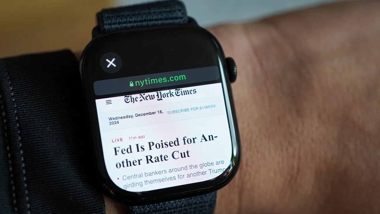 µBrowser: Watch Web Browser