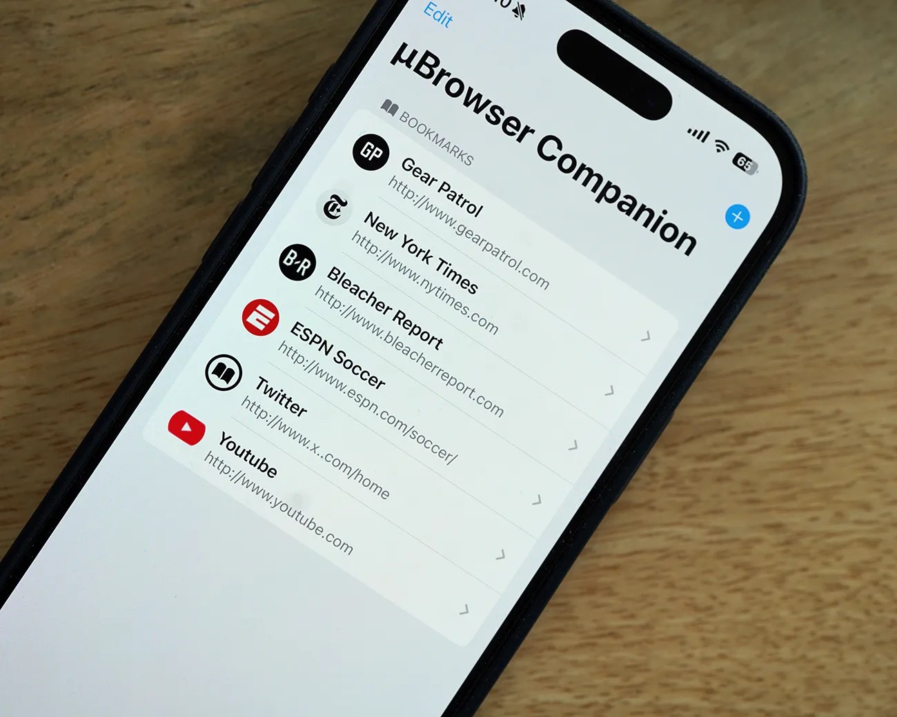 µBrowser: Watch Web Browser
