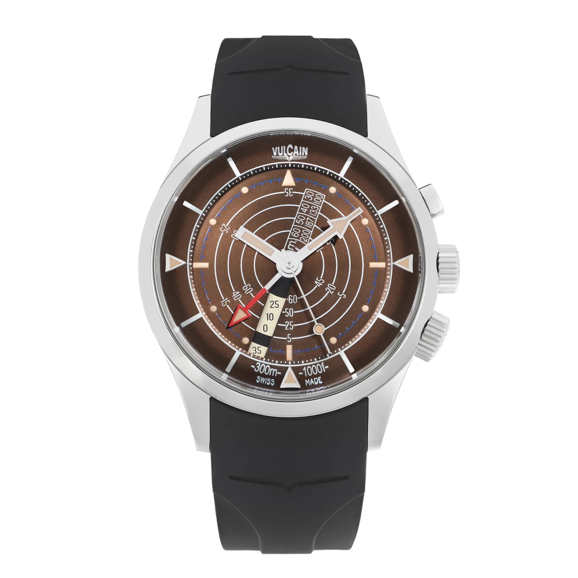 a vulcain x massena lab dive watch