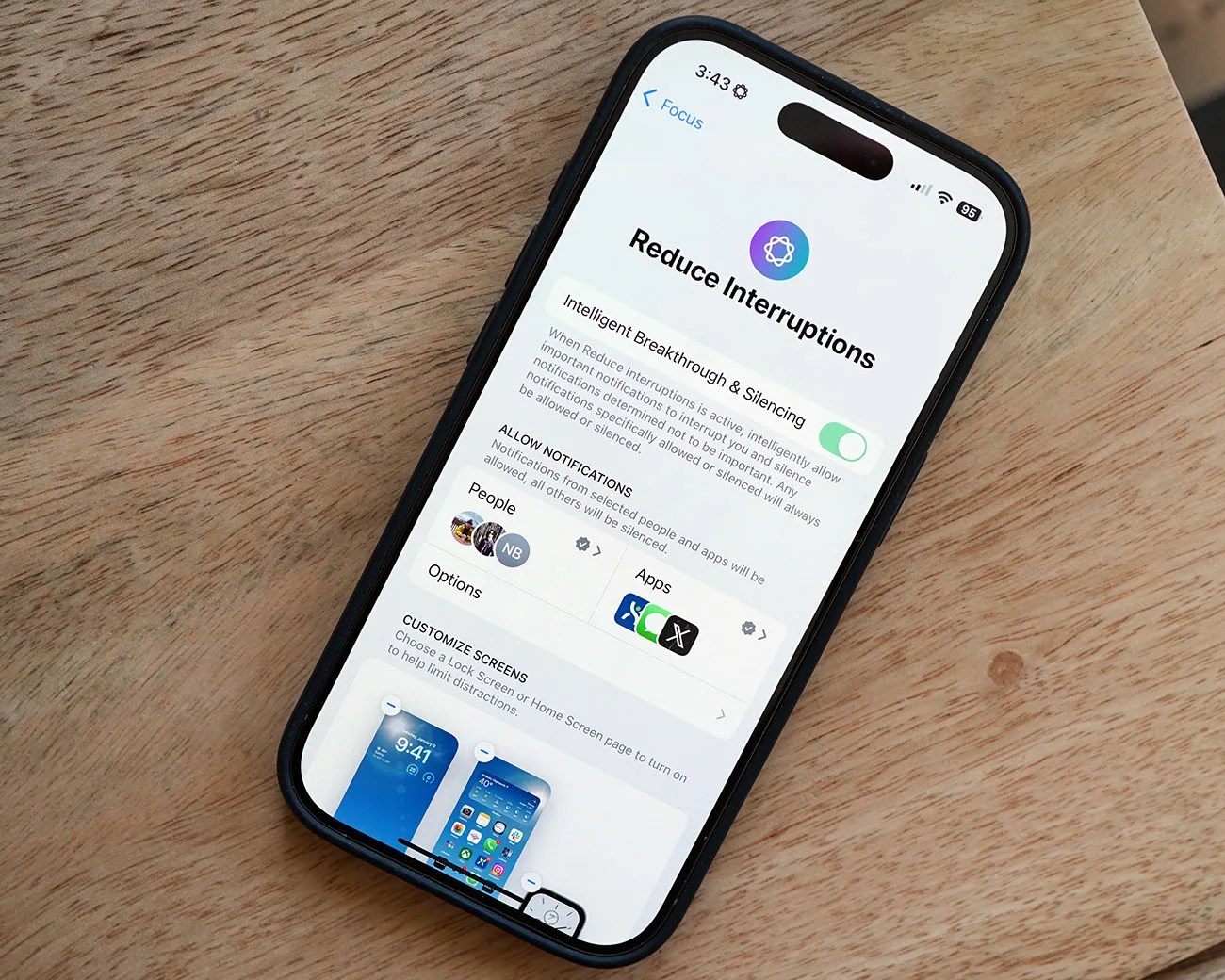 Apple Watch Apple Intelligence Reduce Notifications