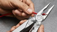 Closeup of Gordon 20 in 1 Multi Tool cutting wire