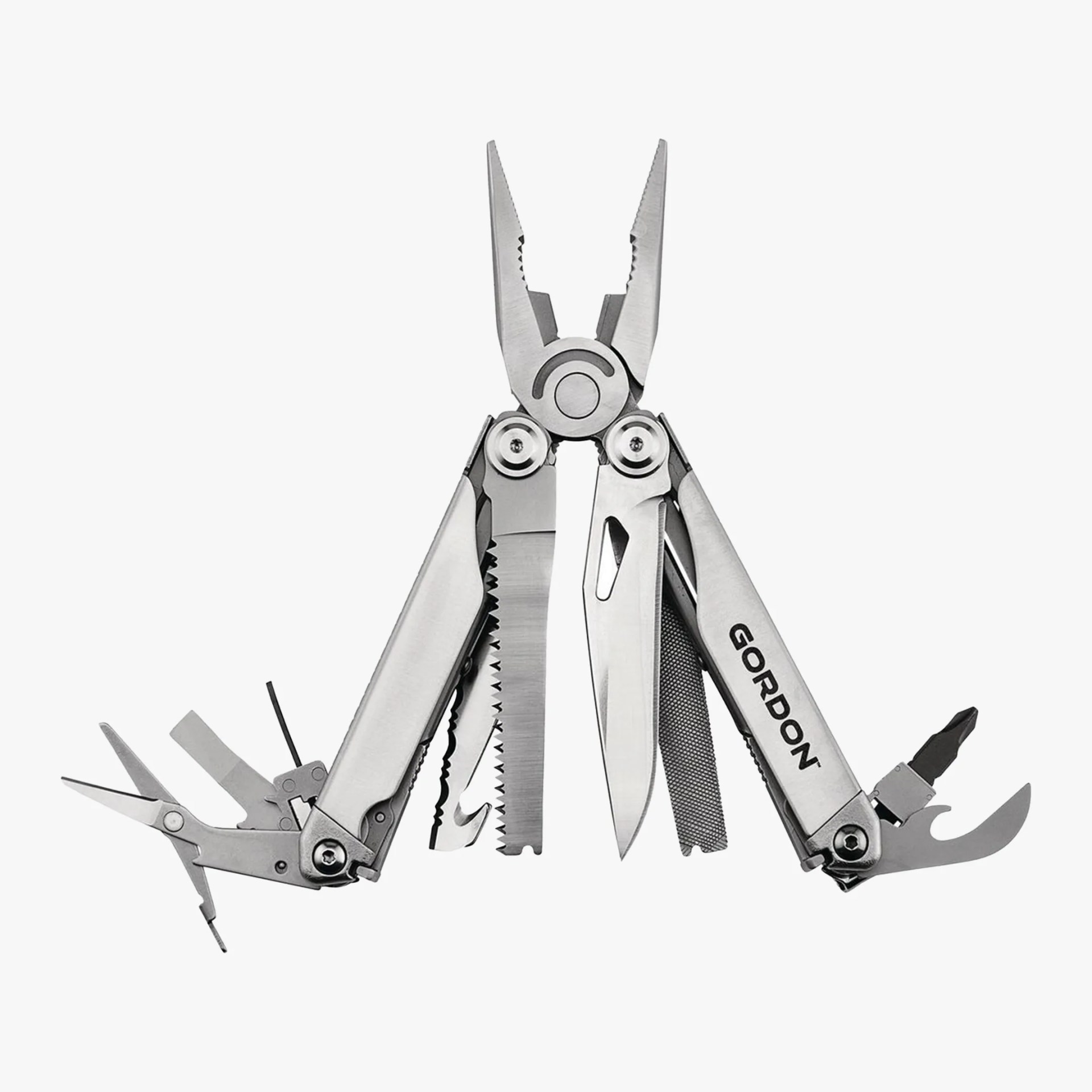 Gordon 20 in 1 Multi Tool on gray background