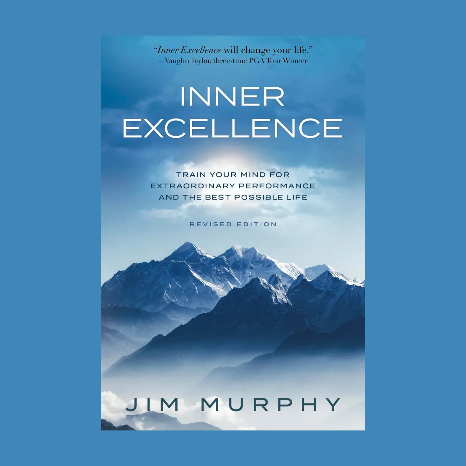 A cover of the book "Inner Excellence" shown against a light blue background. 