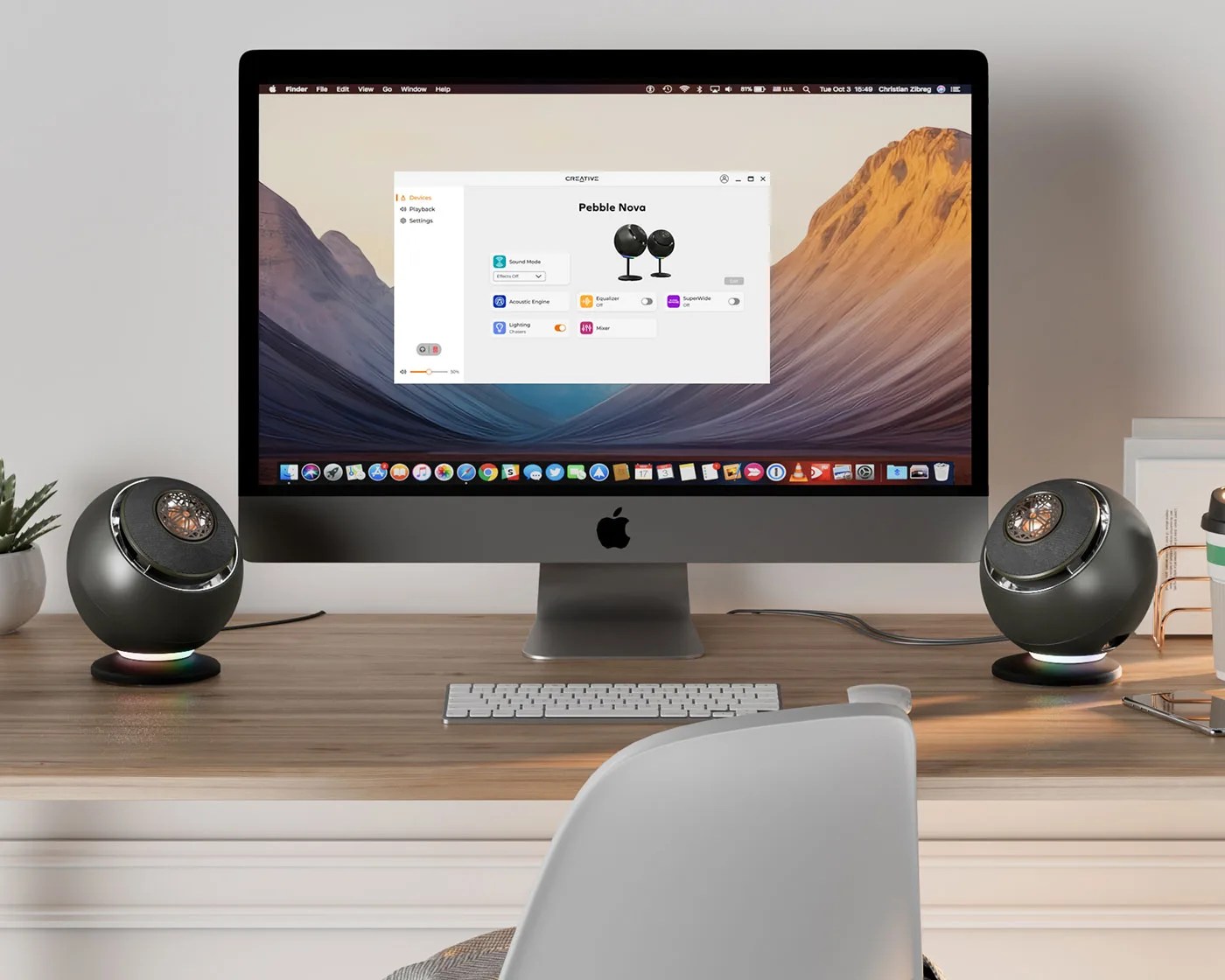 Creative Labs Pebble Nove desktop speakers
