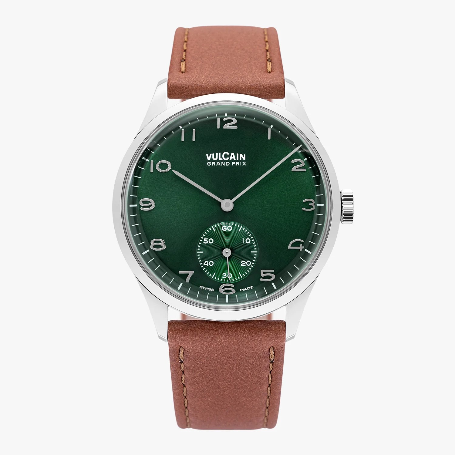 Vulcain Grand Prix Watch in Small Second Green