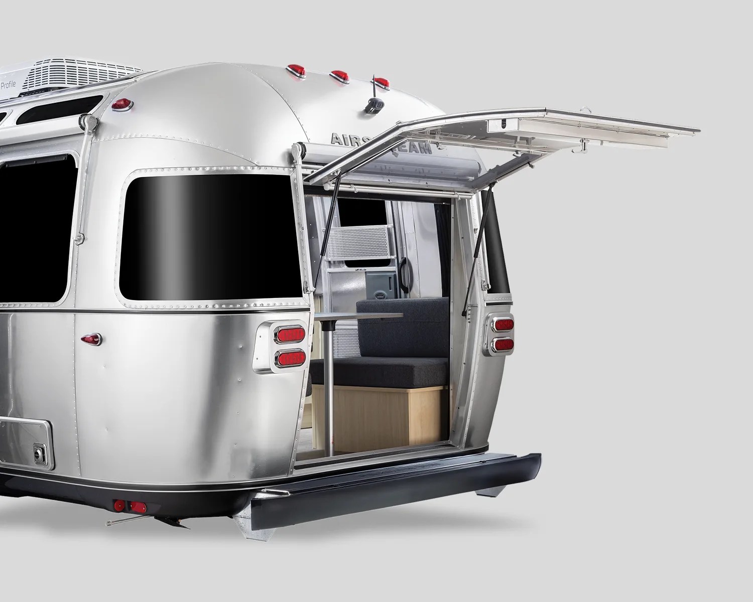 airstream midnight flamingo rear hatch