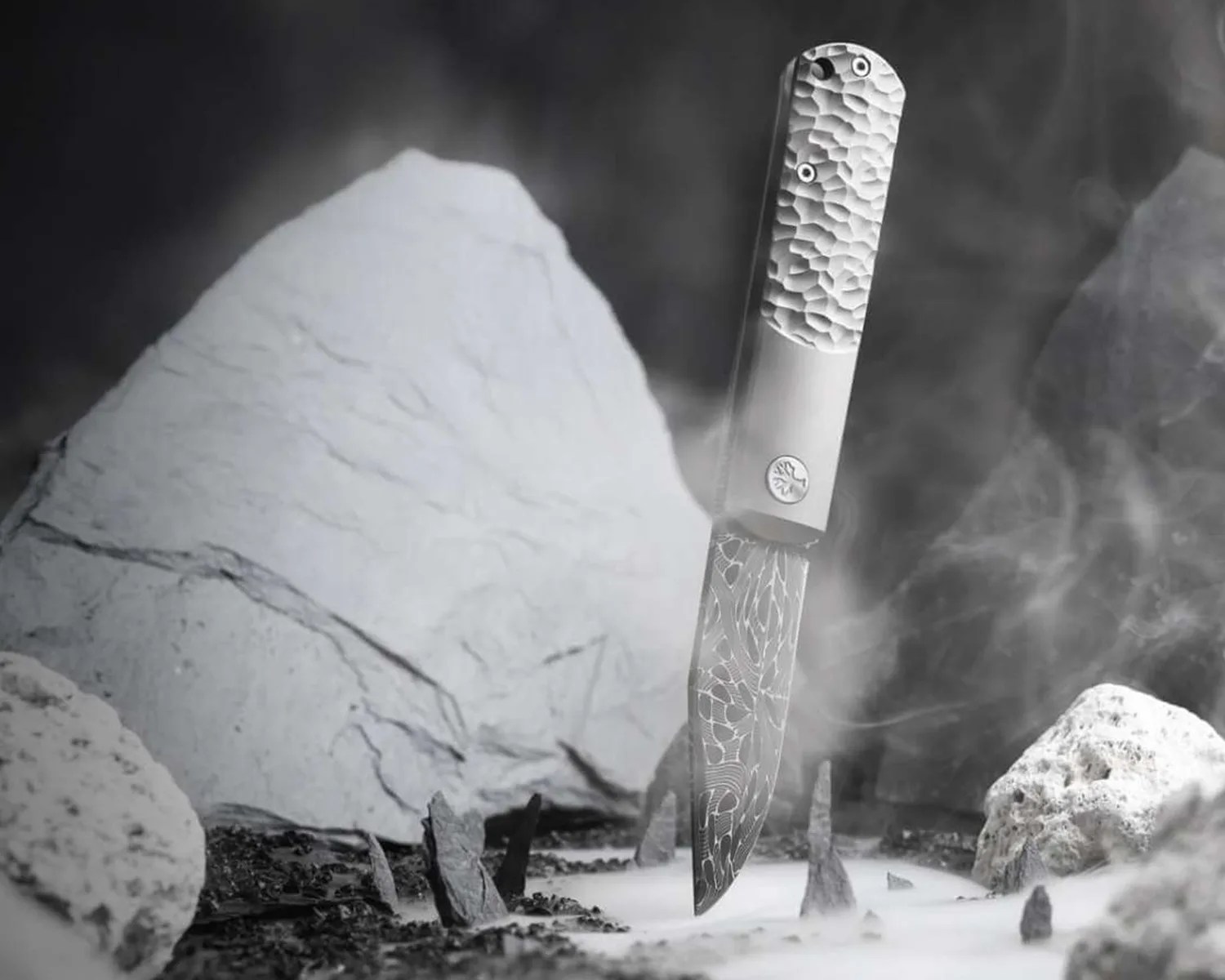 boker brlw meteorite damasteel beauty