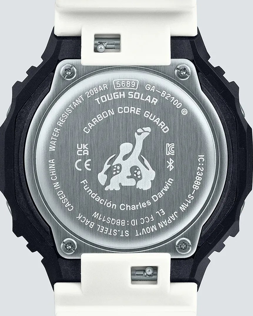 back of a casio watch