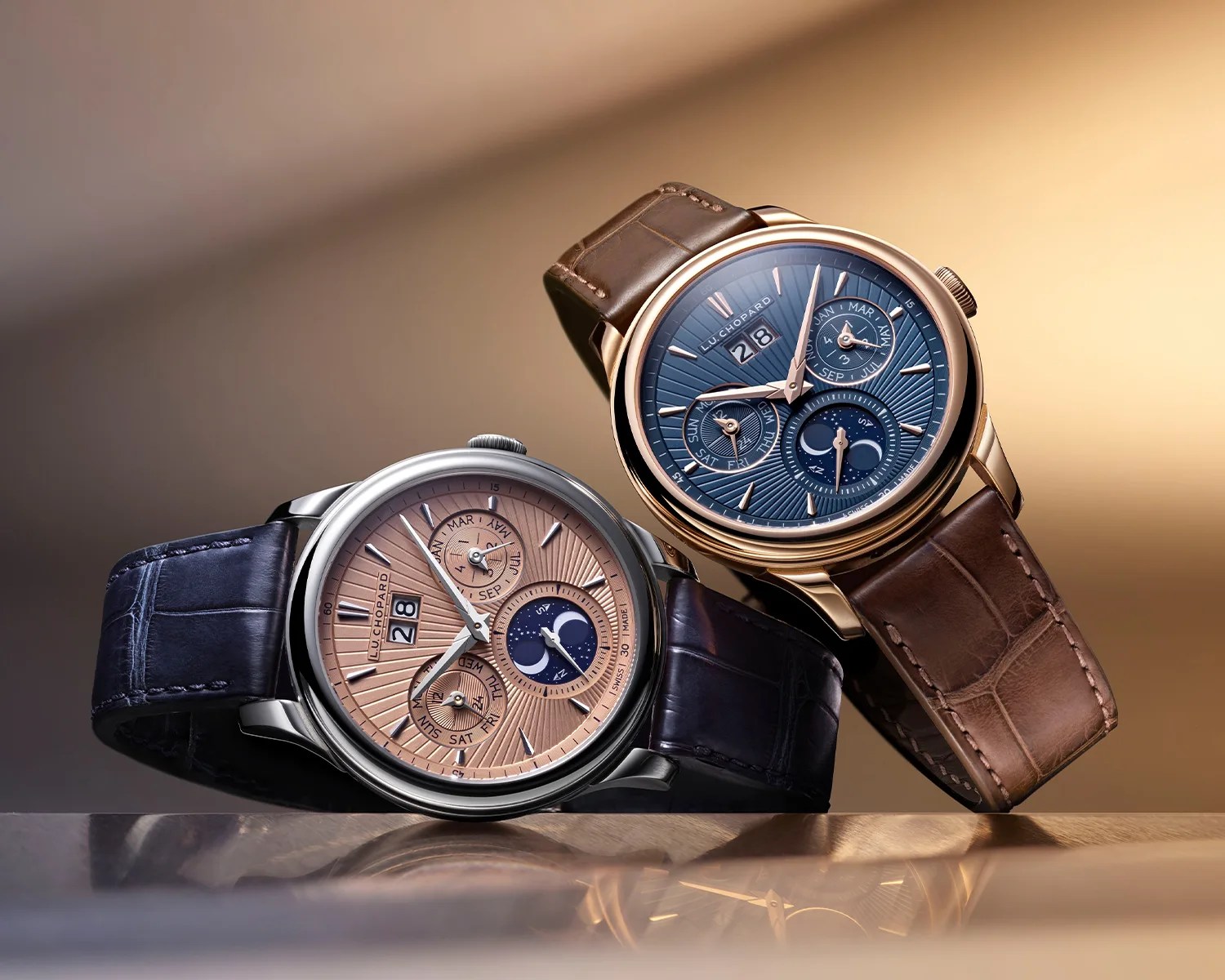 two perpetual calendar chopard dress watches