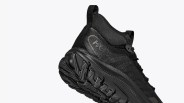black hoka boot