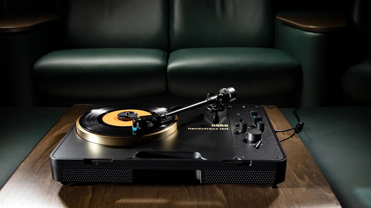 Korg Handytraxx 1 bit turntable