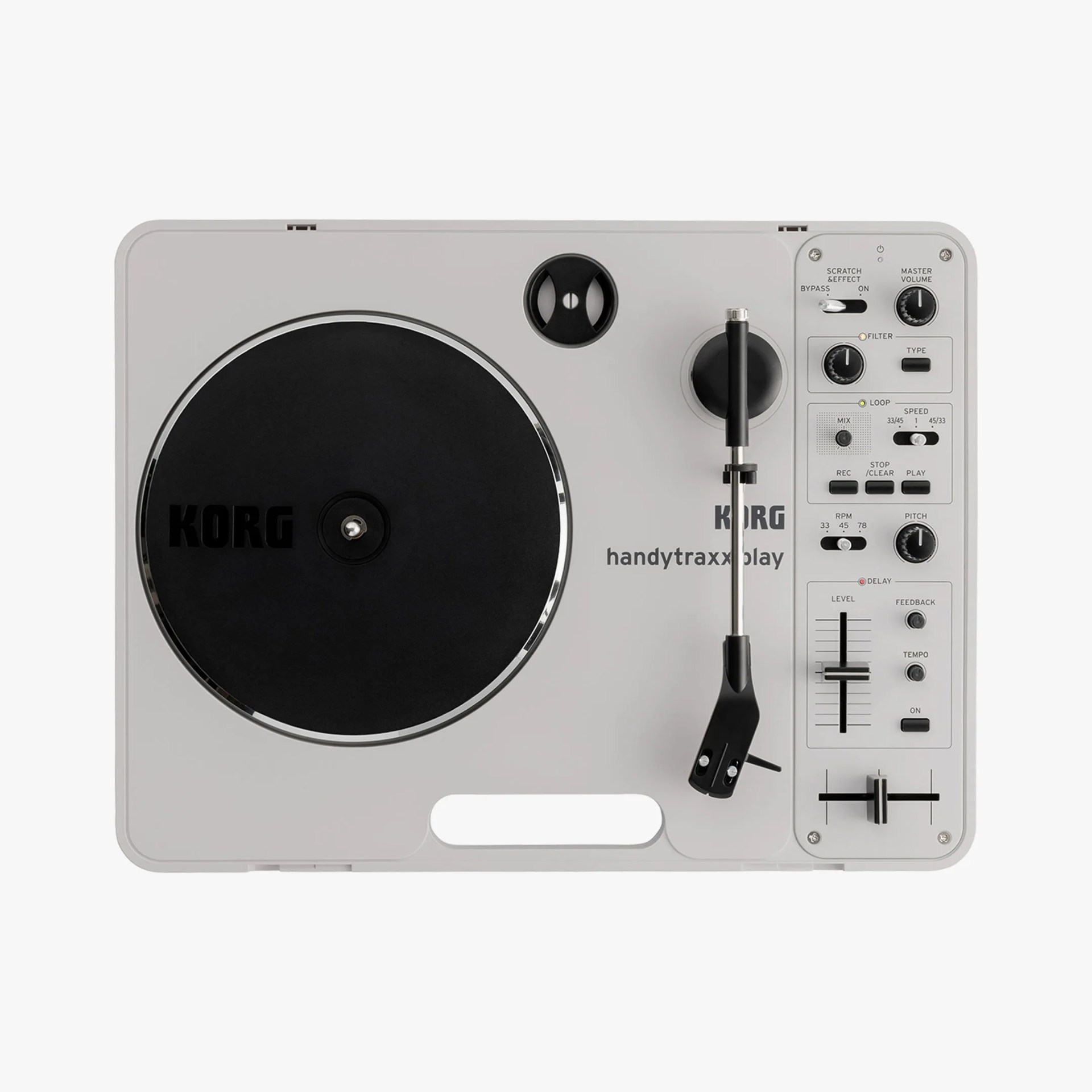 Korg Handytraxx play turntable