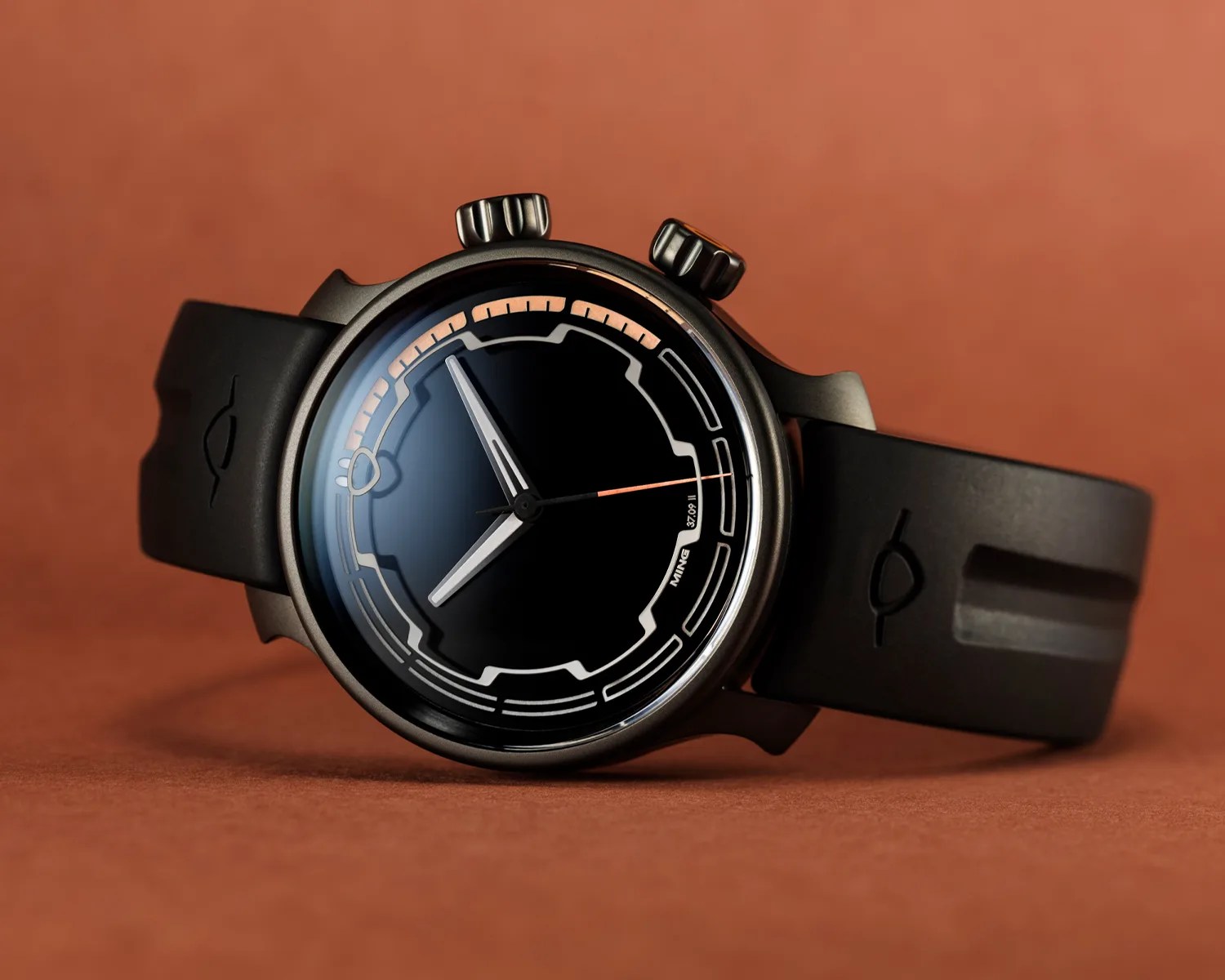 a MING dive watch