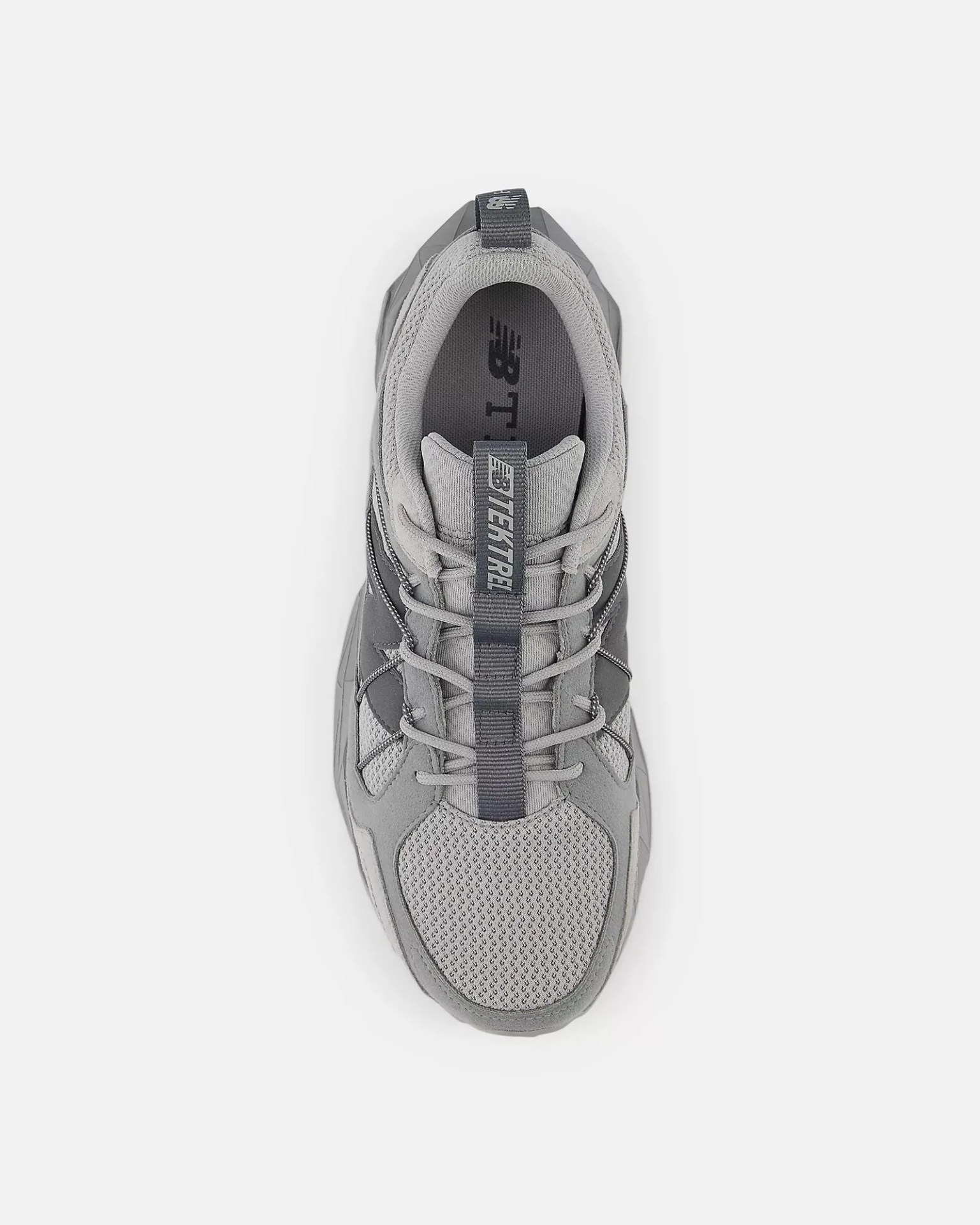 gray new balance hiking shoe