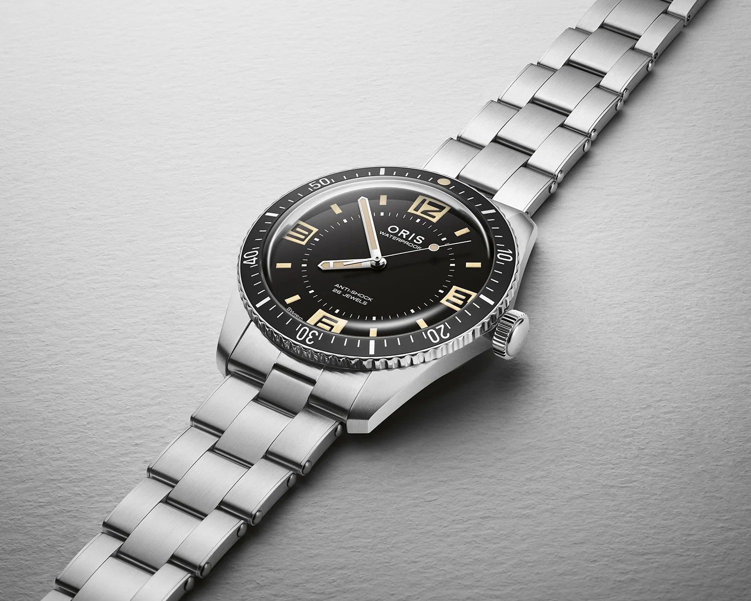 an oris dive watch