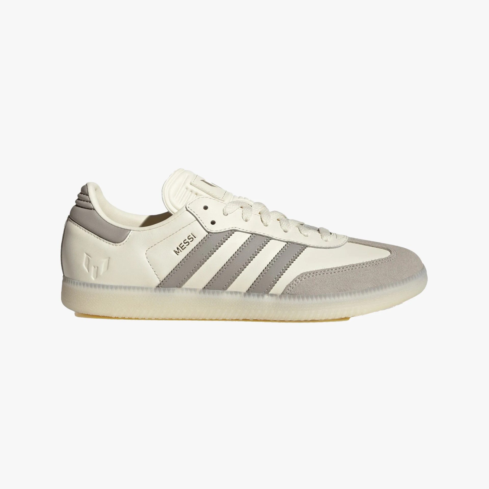 Side of a white sneaker