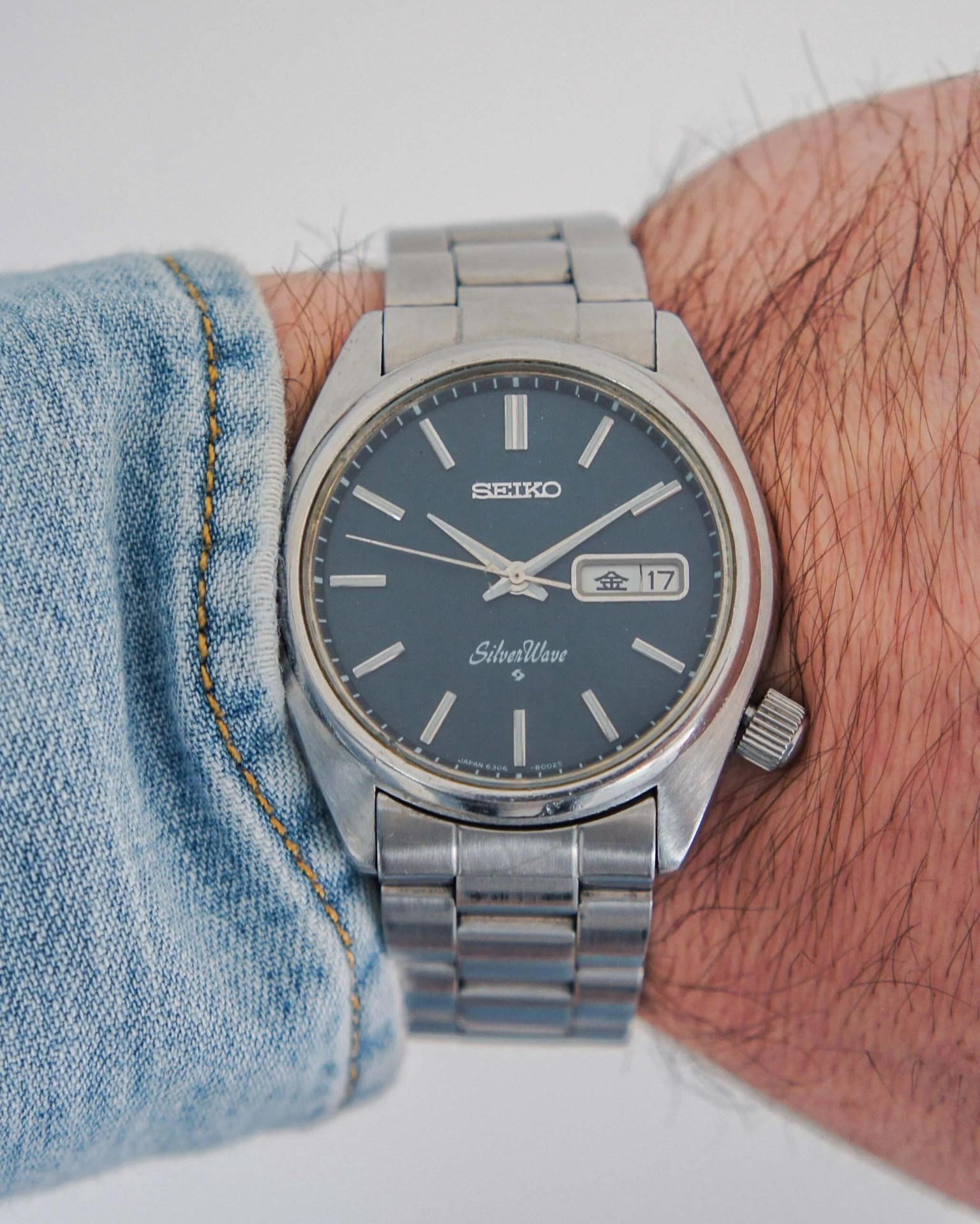a watch on a man's wrist