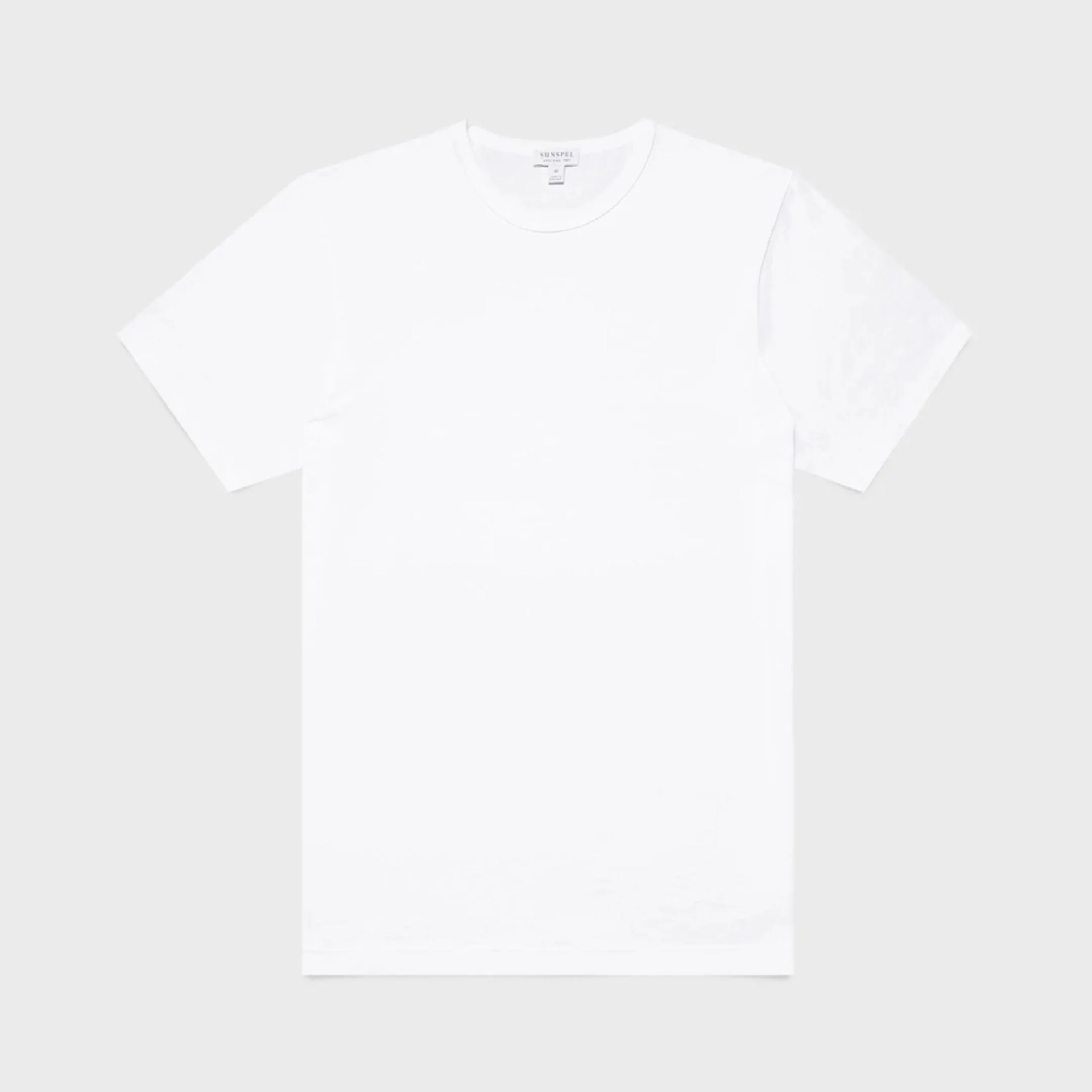 A plain white t-shirt
